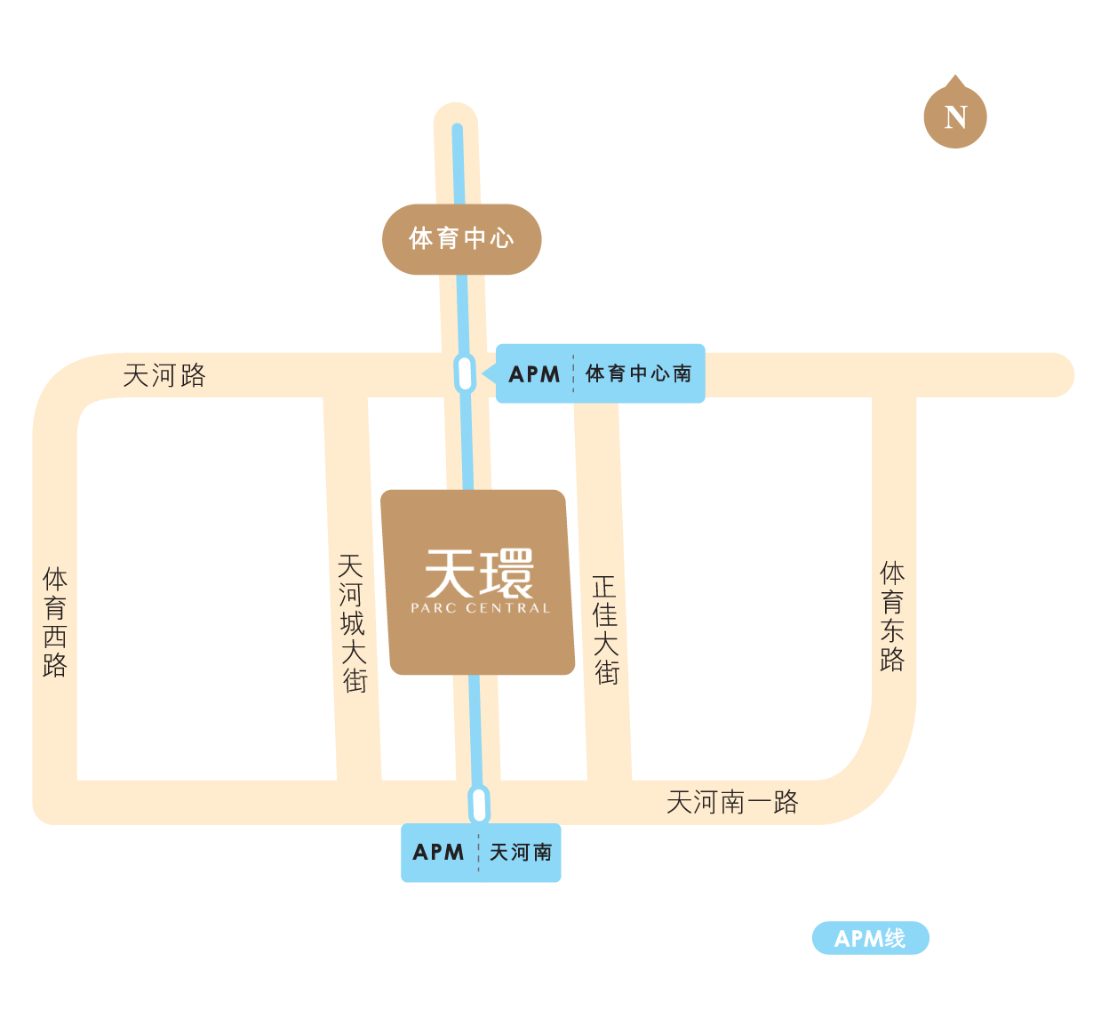 铁路交通 ｜APM线的图片